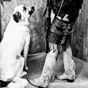 Beautiful “Lucchese Suede Leather Boots” - Rare
